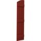 Ekena Millwork Americraft 3-Board (3 Batten) Wood Joined Board-n-Batten Shutters w/Ellipt Top, ARW401BE311X77MRH, PR ARW401BE311X77MRH - alternate 2